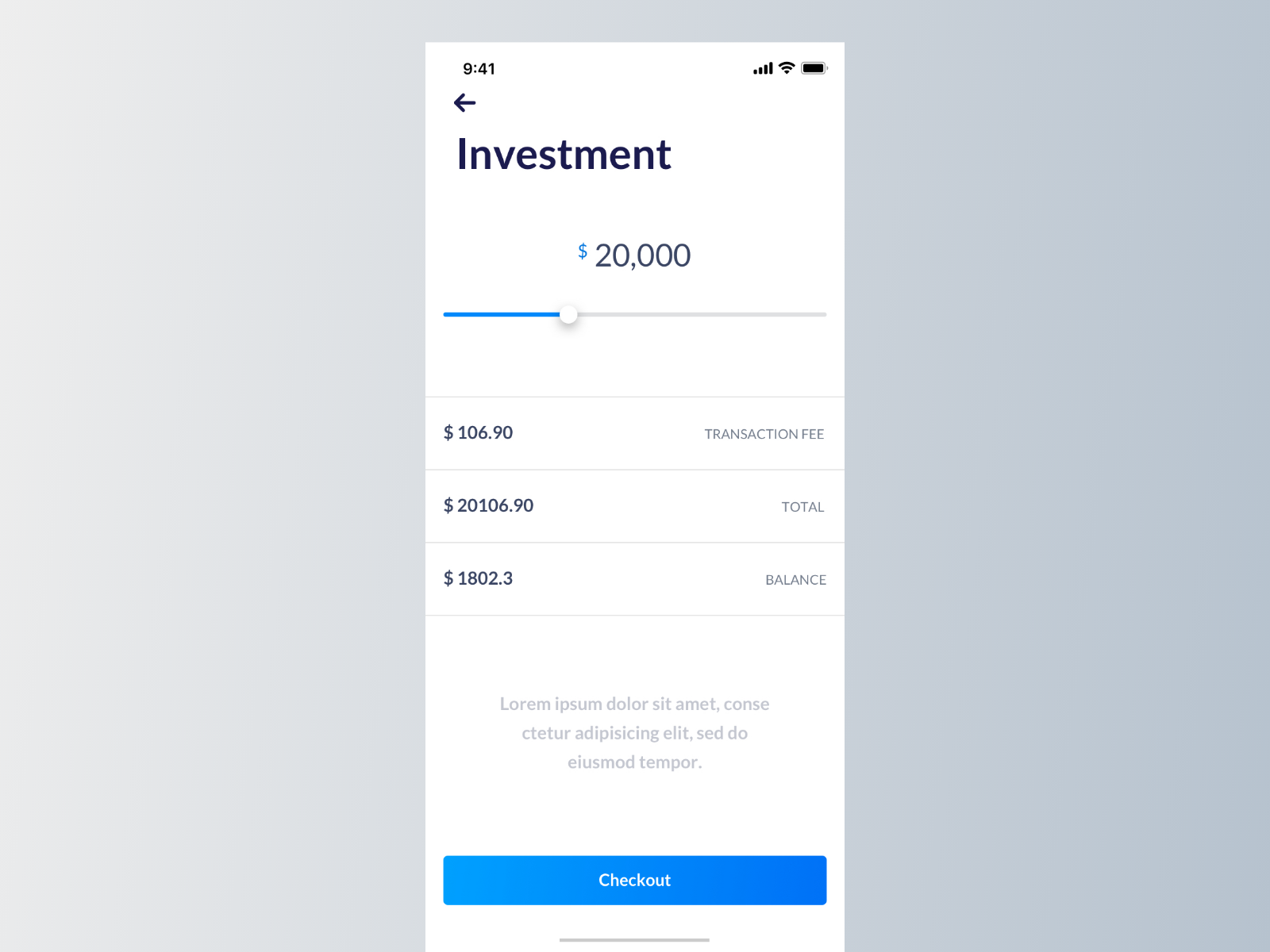 Finance flow: iOS App UI Design by Pierluigi Giglio on Dribbble