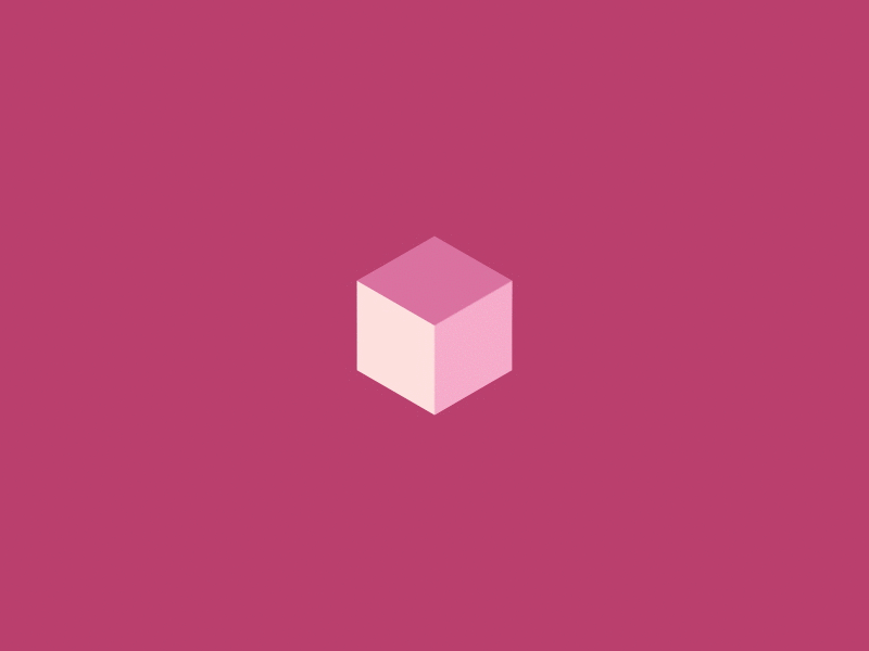 Cube illusion loader 100daysmotion aftereffect animation art cube cube art design graphic design motion motion animation motion graphic ui ux
