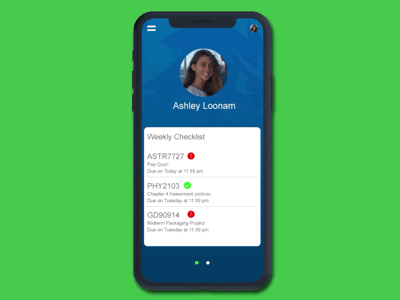 Campus App animated animation app college gif student ui university