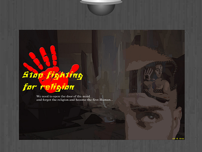 Stop fighting for religion religion