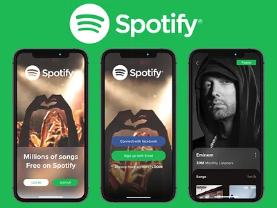 Redesign Spotify Concept creative design design redesign spotify concept ui ui ux design ui ux designer uidesign ux design