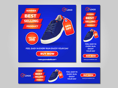 How To Create Banner Ads Design For Best Product banner ad banner ads banner design banner mockup web banner