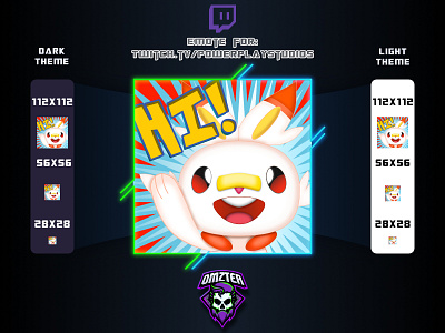 Scornbunny Emote branding design emote esport twitch twitch emote vector