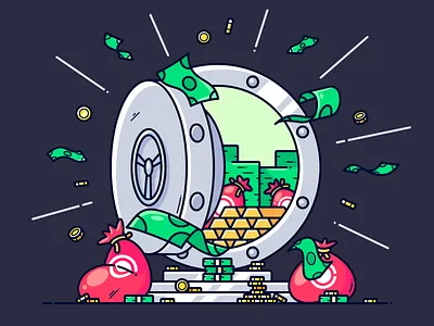 Outlane Affiliate Program affiliate affiliates design gold graphics illustration illustrator money partner partnership program raise safe sell shop shopify store vector web work