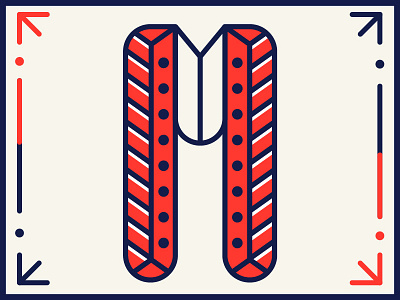 36 days of type M 36days 36daysoftype challenge design illustration letter type