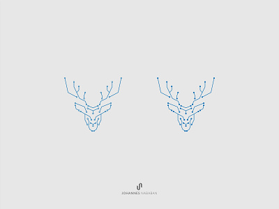 Circuit + Deer Logo Concept branding circuit company logo deer logo design graphic design illustration logo logo design logo idea vector