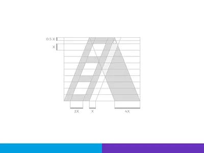 ADB | Logo Grid adobe illustrator brand branding grid illustrator logo logo concept logo construction logo design logo grid logo process