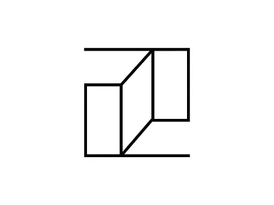 Przedpokój Logo clean design linear logo sygnet vector