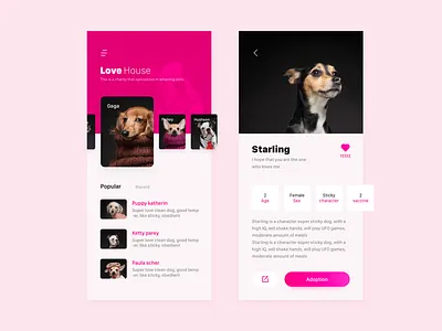 adoption dog app adoption dog app practice work