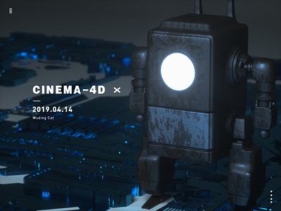NOBODY c4d character design robot