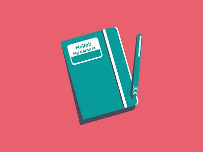 Everyday Essentials-Book 2d art 2d illustration aaron draplin book clean design field notes icons illustration notebook notes pen pencil reading samsung note 9 sketch note stickers ui vector writing