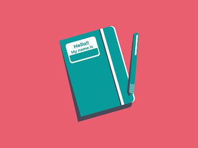 Everyday Essentials-Book 2d art 2d illustration aaron draplin book clean design field notes icons illustration notebook notes pen pencil reading samsung note 9 sketch note stickers ui vector writing