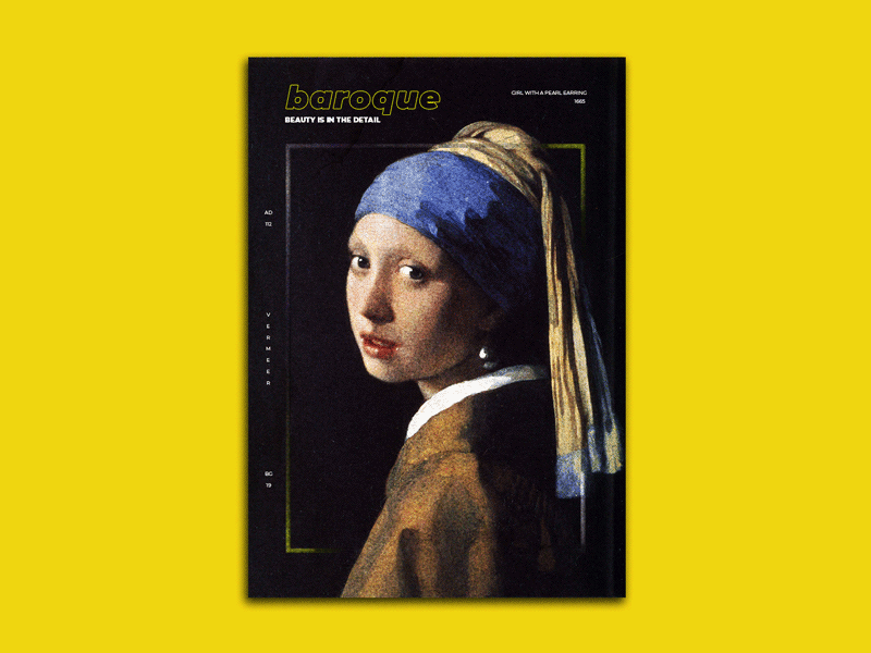 Beauty's In The Detail | Baroque art art history baroque cover cover artwork cover design graphic design poster art