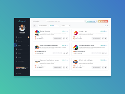 Dashboard UX/UI design ui ux web