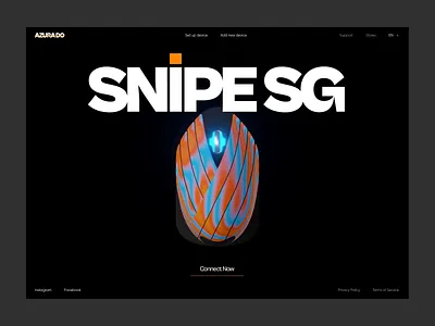 Mouse setup application 2023 3d blender design digital mouse product setup top shots ui