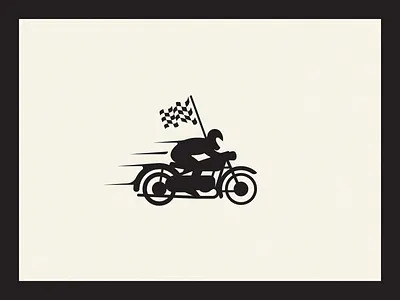 WIP Motorcycle Racer logo motorcycle racing retro vintage