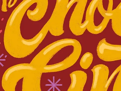 Cookie Packaging Lettering custom type hand lettering handmade font illustration lettering typography