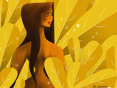 Goddess concept art illustration