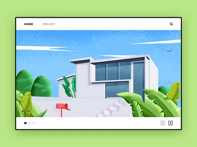 Architectural Particle Illustration illustration ps