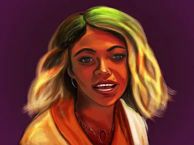 Mahalia art artwork illustration mahalia music pop vector woman illustration