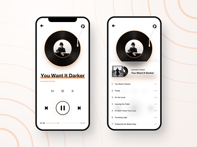 Music app UI app music app ui ux