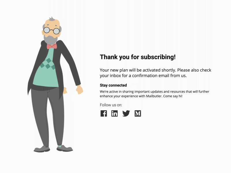 Happy dance animation dancing floss illustration old man ui ux