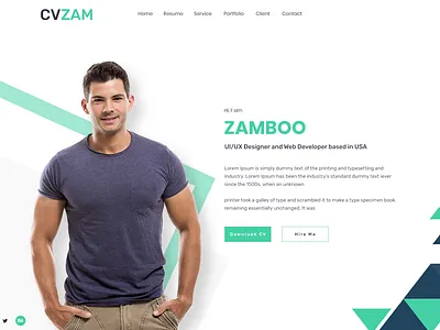 CV / Resume / Portfolio blog blog design create creative cv cv resume template design illustration logo psd design template design theme design typography ui ux vcard vector web web 2.0 web 3.0