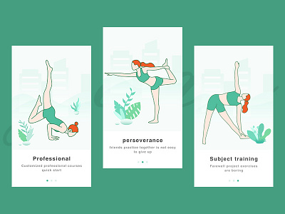 illustrations ui 应用 插图