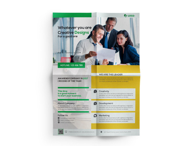 Corporate Flyer advertisement advertising agency business business flyer clean company consultant corporate corporate flyer creative design flyer handout leaflet magazine marketing modern multipurpose