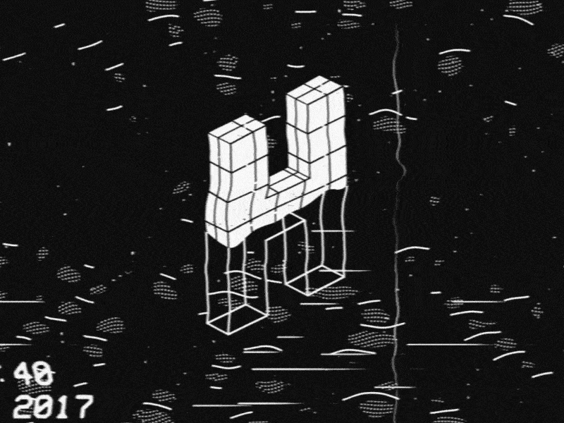 Late Night Alphabet: H abstract animation collage gif illustration letterdesign mograph