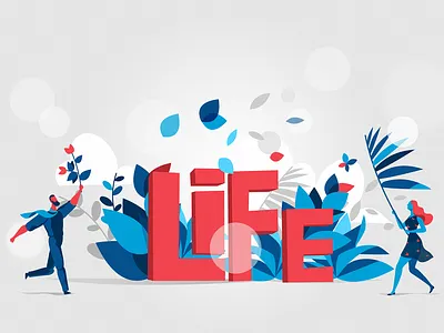 We Love Life couple emotion flora flower fun garden hurca joy nature plants