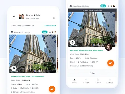 Real Estate Mobile 2 android app color design icon ios styleguide system typography ui white whitespace