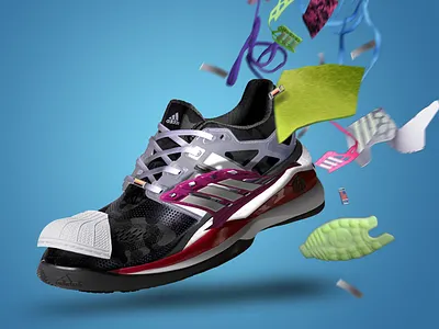 Adidas: mi adidas graphic adidas art direction branding design graphic design header illustration main graphic mi adidas visual