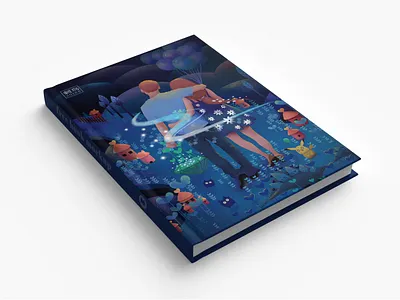 I and my brother character children design illustration illustrator typography