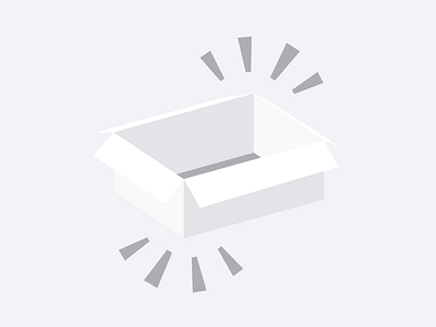 Subtle Grayscale Box illustration sketch subtle
