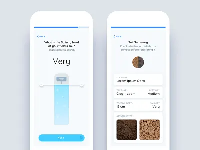 FarmAi - Soil Registration android app design ecommerce ios iphone minimal register ui ux