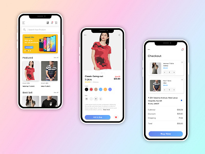 Shopping | Ecommerce App animation brand branding character clean design ecommerce app flat flipcart graphic design identity illustration minimal myntra shopping app sketch ui ux web website