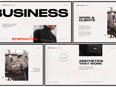 Unick Co - Homepage agency design grid homepage landing landing page marketing portfolio studio typography ui ux web website