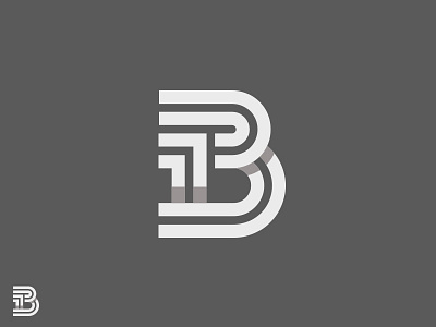 13 icon letter logo