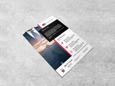 Elegant Business Corporate Flyer branding design flyer illustration logo photoshop print ready print template vector