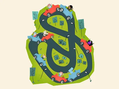 Mega64 Gamedays autopia clothing design disneyland illustration mega64 mid century design mid century modern mid mod shirt design tshirt design