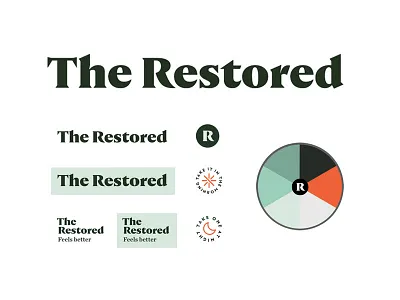 The Restored pt1.1 branding design identity label logo packaging sage start up supplement wellness