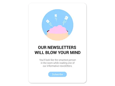 Daily UI - Day 26: Subscribe 026 dailyui subscribe ui