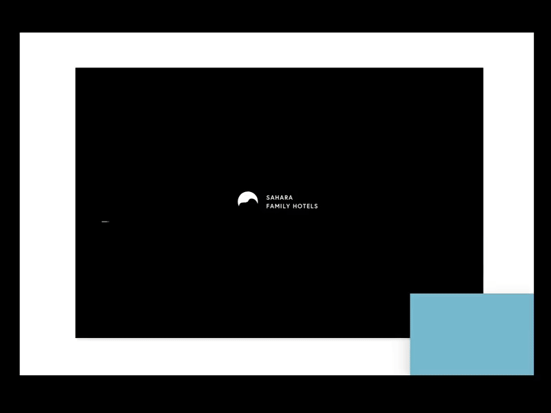 Hotel Startpage Animations animation branding design hotel booking hotel design luxury design minimal productdesigner typography ui uiuxdesigner ux web