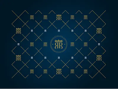 Rivera Pattern brand elements brand mark branding identity design logo design luxury pattern pattern resort branding resort logo rivera