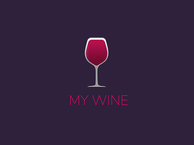 My Wine logo branding design icon illustration logo logodesign mywine thirtylogos thirtylogoschallenge wine winelogo