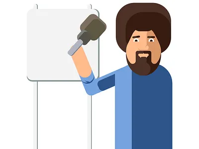 Bob Ross bob bob ross illustration painting ross