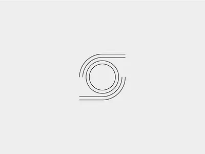 S letter eye branding design identity illustration logo style typography vector