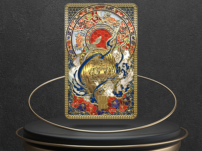 White Tiger | Premium Luxury Gold Bank Card gold bank card gold card luxury gold bank card premium gold card