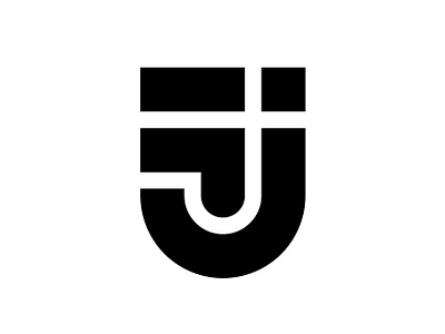 FJ / JF brand branding creative logo design fj fj logo icon identity initial jf jf logo letter lettermark logo mark minimalist logo modern logo monogram monogram logo symbol